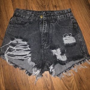 Jean shorts